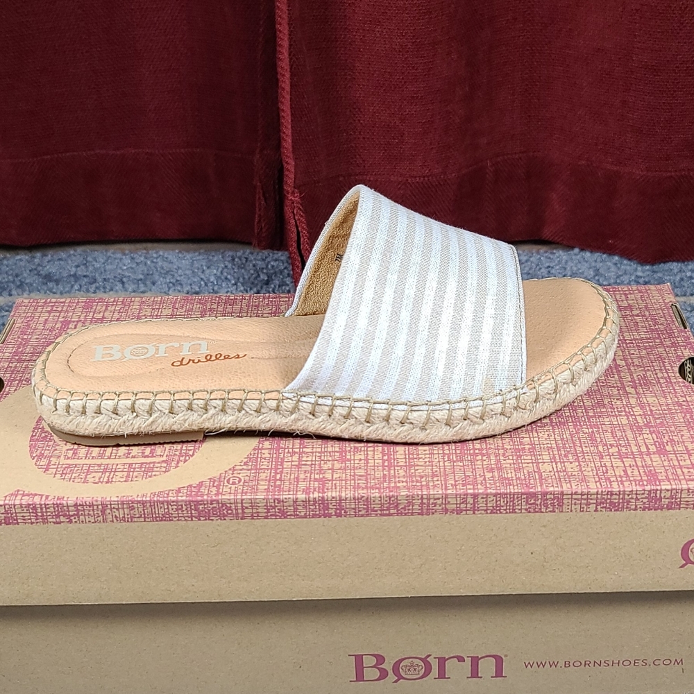 Born San Benito Fabric Espadrille Slides